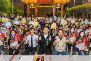 賴瑞隆首場與民座談會 明孝里林浤澤邀500里民熱情參與