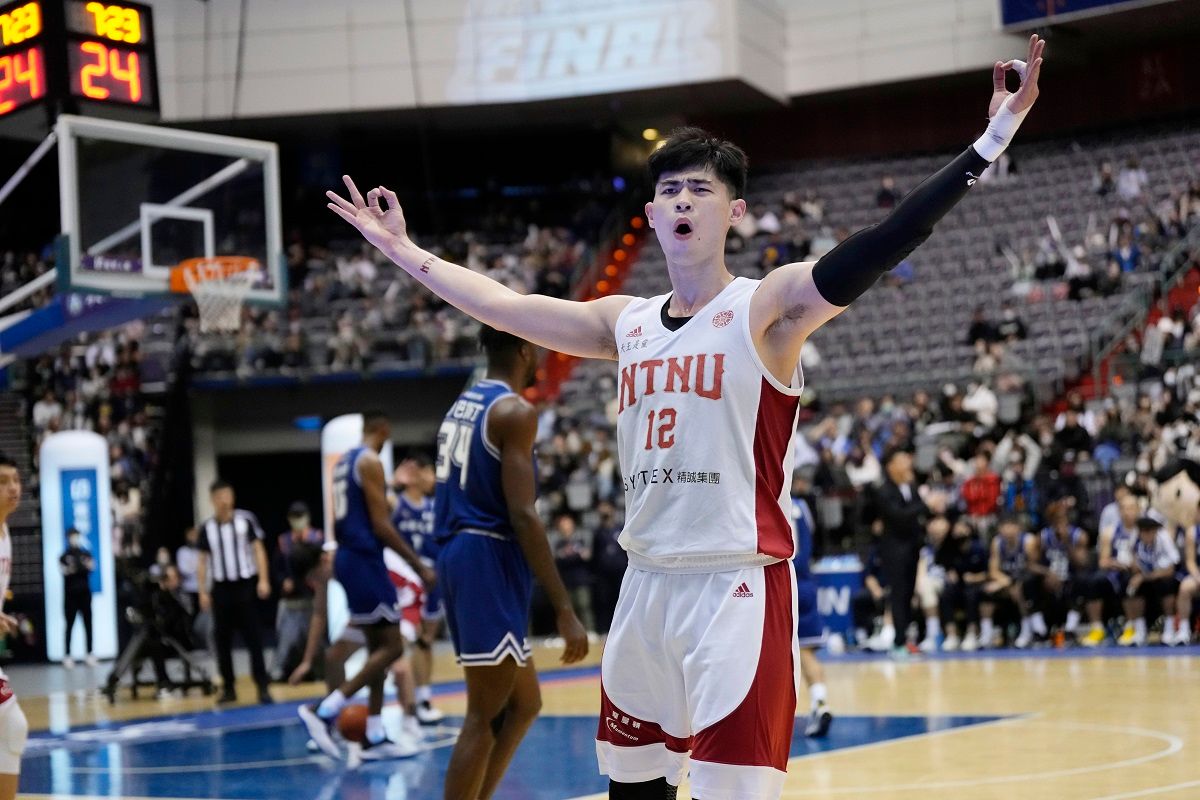 ▲臺師大一哥林信寬被視為是本屆T1聯盟的狀元熱門人選。（圖／大專體總提供）