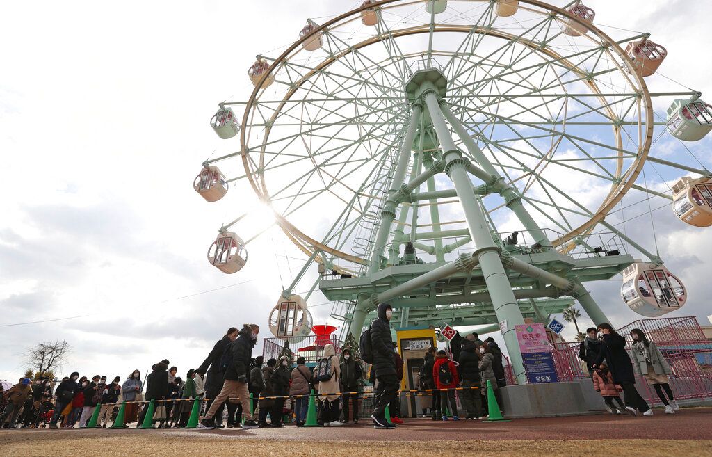▲最新調查顯示，日本36%休閒設施在1年內調漲門票。圖為已停業的森林家族遊樂園。（圖／美聯社／達志影像）