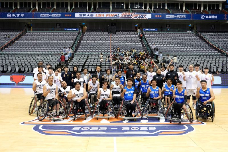 特企／富邦人壽UBA推運動平權　輪椅籃球公益賽「攻蛋」