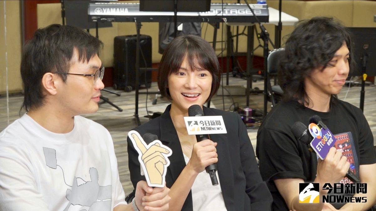 ▲李心潔（中）分享凍齡方法，也罕見鬆口透露將於4月推出新專輯。（圖／記者陳思誼攝）