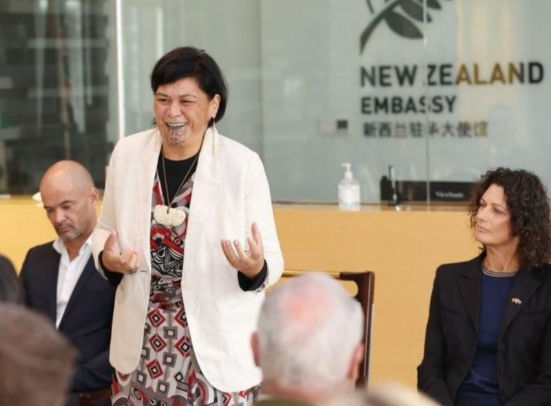 ▲紐西蘭外交部長馬胡塔表示，她曾鼓勵中國支持且加強太平洋地區架構，並維護一項有22年歷史、讓太平洋各國能顧及自身安全需求的協議。（圖／翻攝自推特）
