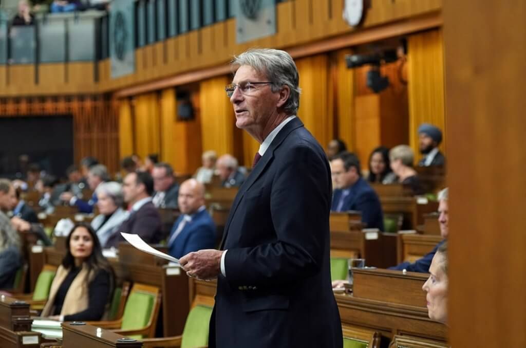 ▲加拿大自由黨眾議員馬凱（中）等國會議員，4月10日將訪台與台灣立委見面。過去加拿大議員訪台都以經貿文化交流為主，這次是首度以國防、外交和安全為主軸。（圖／翻攝自twitter.com/JohnMcKayLib）