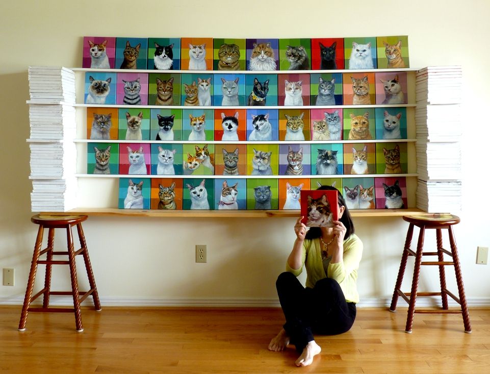 ▲藝術家陳岳琳將藝術揉入生命之旅，用繪畫豐富生活，推廣藝術公益與生命之美。（圖／品牌提供）