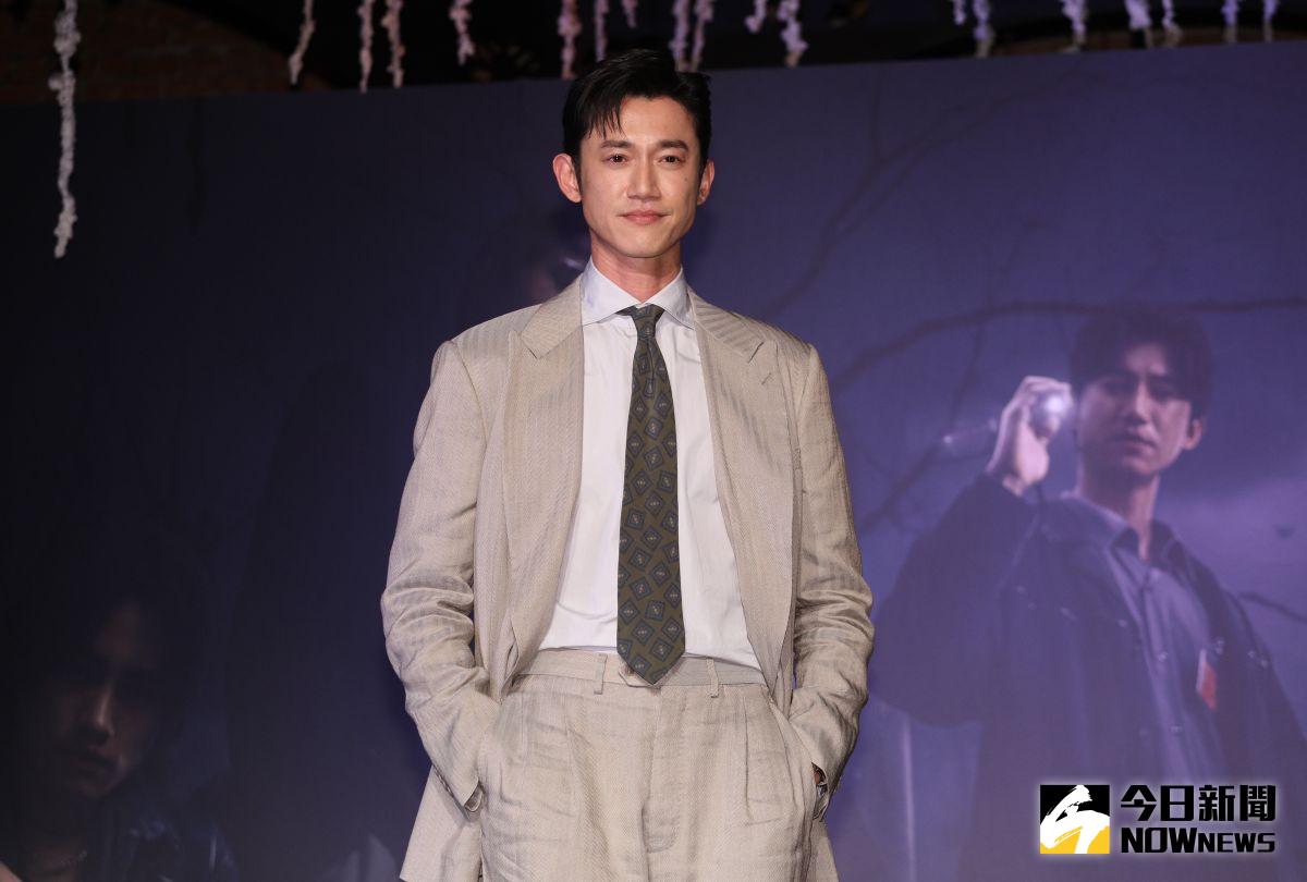 ▲吳慷仁1年6部作品相當高產，驚患聲帶萎縮。（圖／記者陳明中攝）