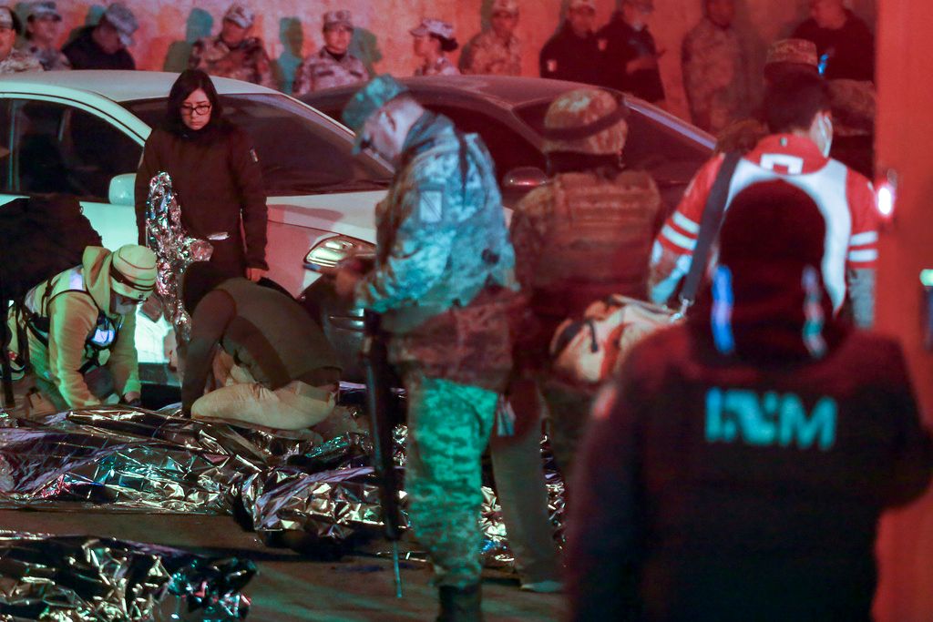 ▲美墨邊境的墨西哥華雷斯（Ciudad Juárez）地區一處移民拘留中心28日發生大火，釀成墨西哥移民拘留中心有史以來死亡人數最多的傷亡事件。（圖／美聯社／達志影像）