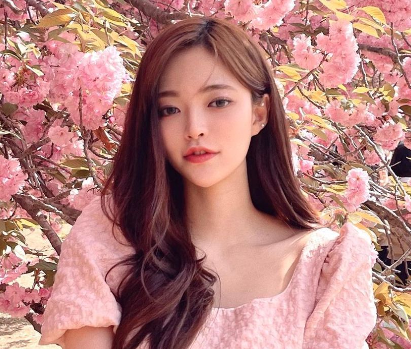 ▲南韓女團「DIA」23歲成員順伊退團後轉行到18禁平台當直播主，遭到許多粉絲砲轟。（圖／翻攝自IG@somsom_o0o）