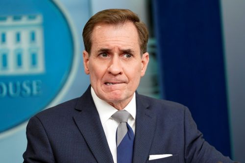 ▲白宮國家安全會議（NSC）發言人柯比（John Kirby）警告，北京不應以蔡英文這次過境作為藉口，加強在台灣海峽周邊的任何行動。（圖／美聯社／達志影像）