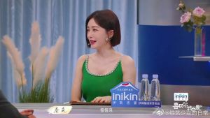 ▲▼秦嵐在戀愛觀察綜藝節目《喜歡你我也是》的說法相當曖昧,耐人尋味。(圖/翻攝微博) ▲▼秦嵐在戀愛觀察綜藝節目《喜歡你我也是》的說法相當曖昧,耐人尋味。(圖/翻攝微博)