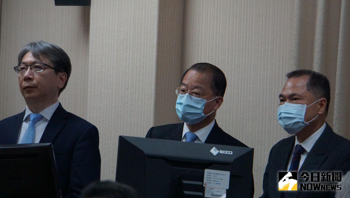 ▲警政署長黃明昭（中）表示，西部沿海16具浮屍都是生前落水。（圖／記者呂炯昌攝）