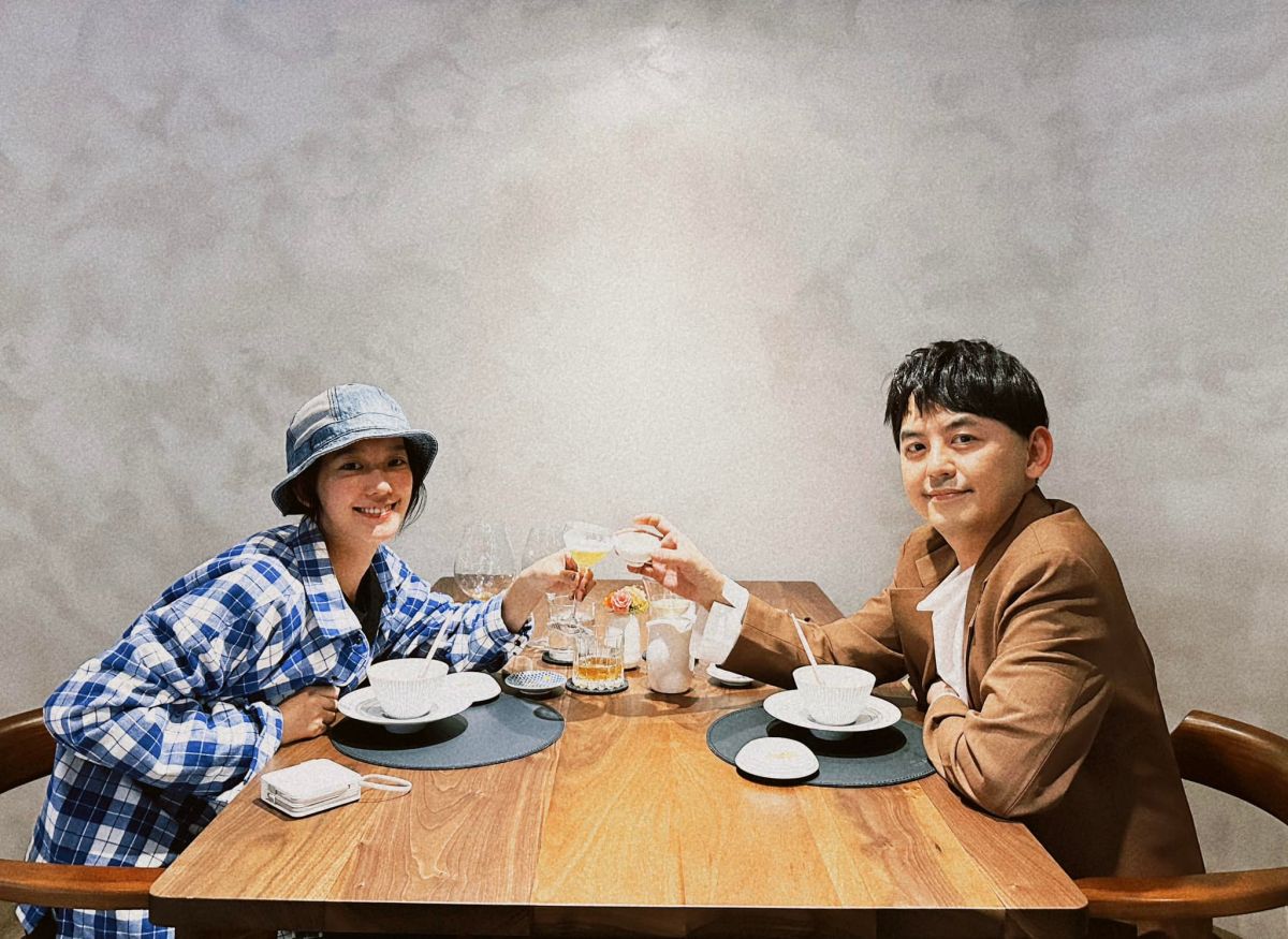 ▲黃子佼傳出院休養，孟耿如（左）發聲「請給點時間」。（圖／翻攝自孟耿如臉書）