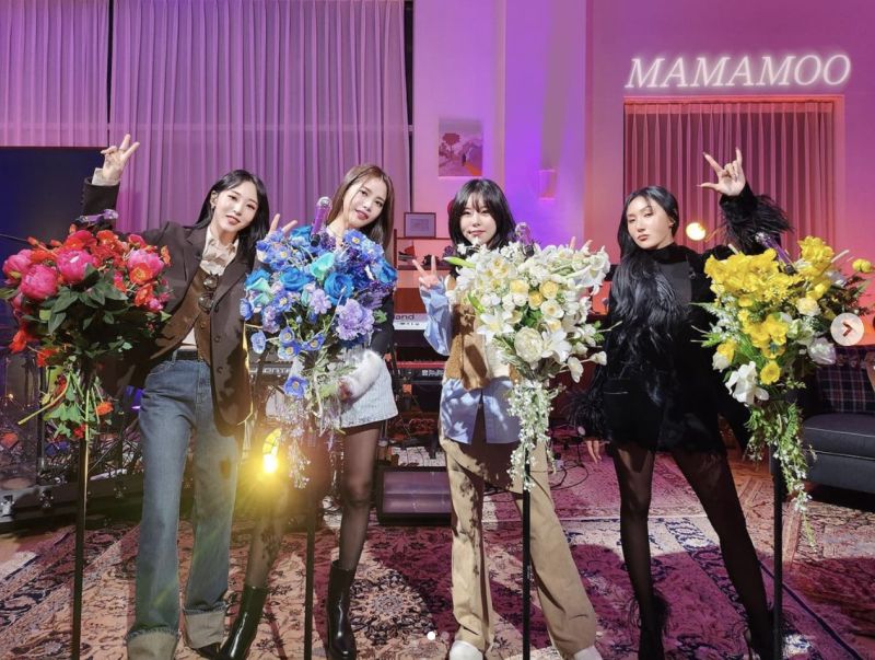 ▲MAMAMOO各個成員都具備堅強實力,在表演時可以自由轉換不同擔當。(圖/翻攝自mamamoo_official)