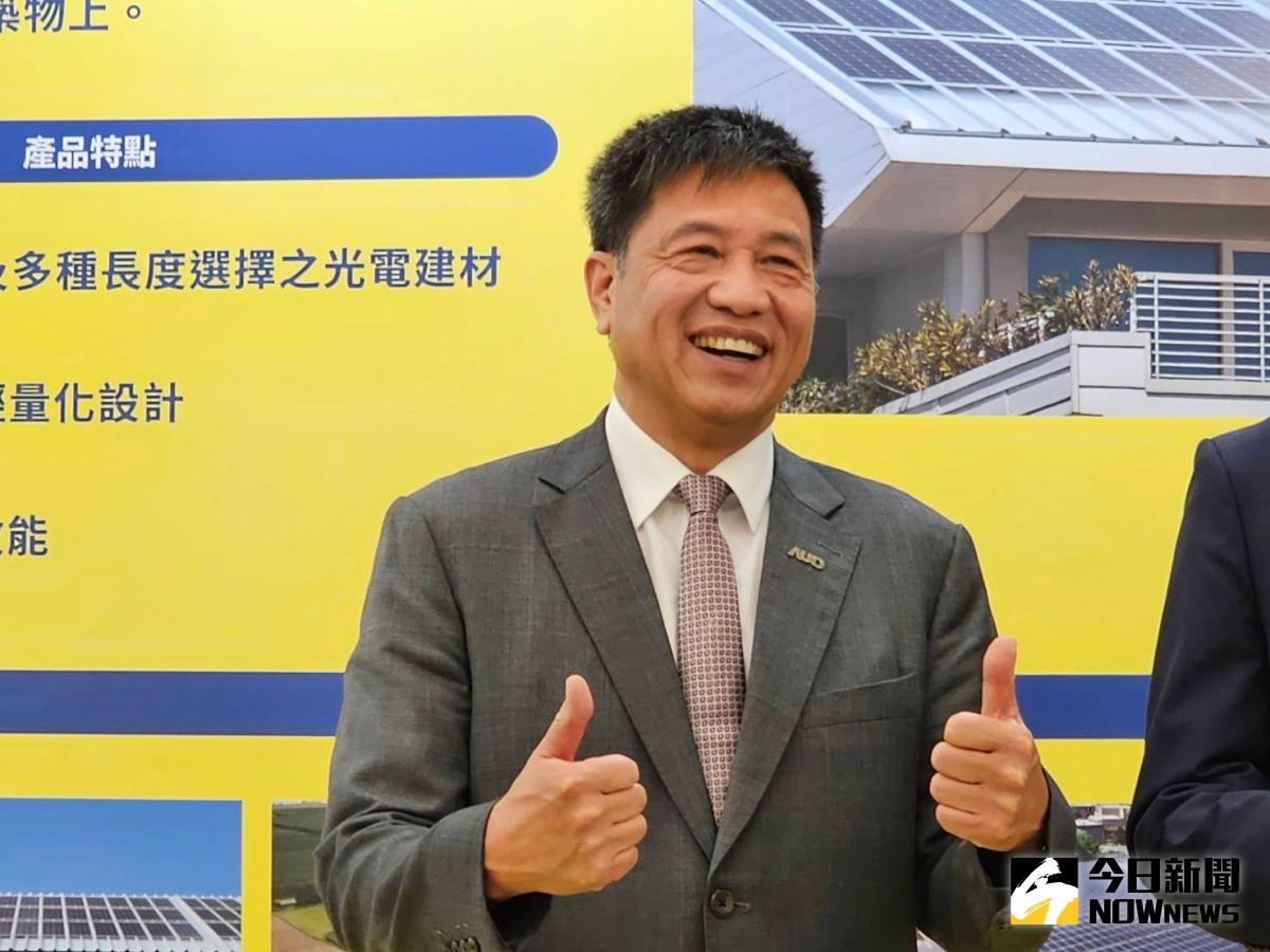 ▲友達3月合併營收19.5%，月增19.5%、年減31.6%，合計友達第1季營收511.9億元，季減2.8%、年減37.2%。圖為友達董事長彭双浪，他指出面板業下半年一定比上半年好。（圖／記者許家禎攝，NOWnews資料照片）