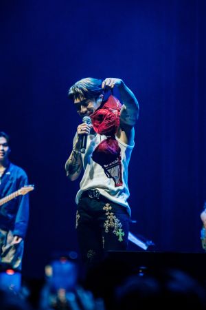 Tyson Yoshi昨(30)日於Zepp New Taipei舉辦個人首次的大型演唱會「MY NEW WORLD ORDER」。(圖/KKLIVE提供) ▲Tyson Yoshi昨(30)日於Zepp New Taipei舉辦個人首次的大型演唱會「MY NEW WORLD ORDER」。(圖/KKLIVE提供)