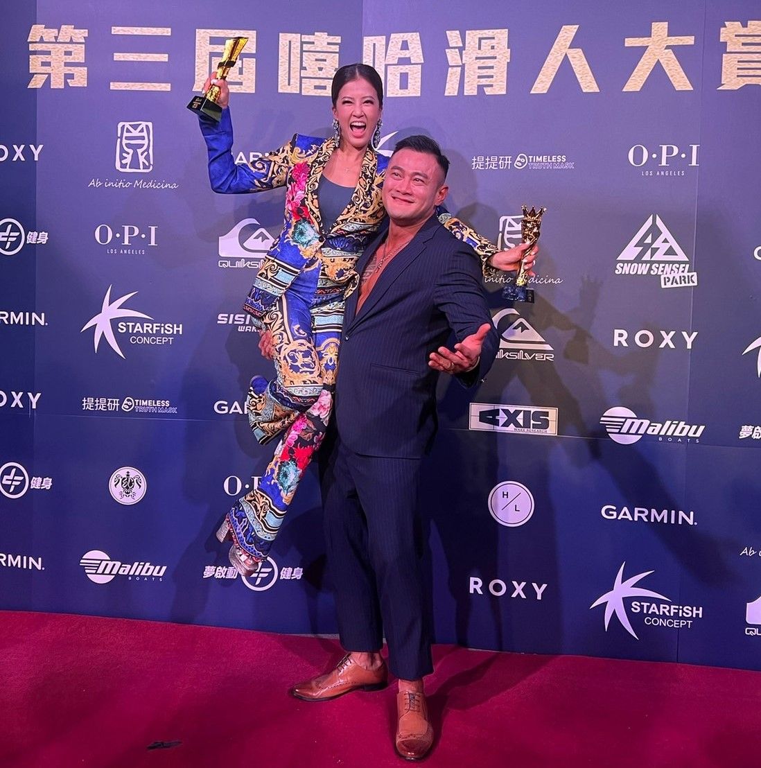 ▲水上運動最大頒獎典禮「第三屆嘻哈滑人大賞」在Westar場地盛大舉辦。此頒獎典禮被譽為「滑水界的金馬獎」。官方提供