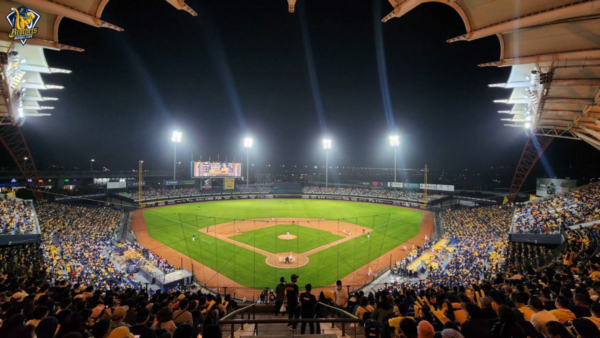 ▲中信兄弟主場開幕戰，票房開出紅盤。（兄弟提供）