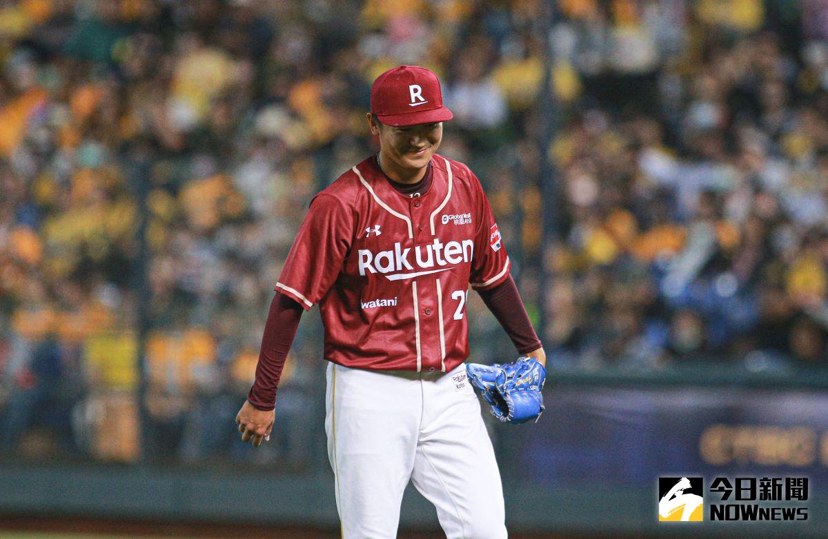 ▲樂天桃猿投手陳禹勳再度被爆出外遇、劈腿等狀況。（圖／記者葉政勳攝）