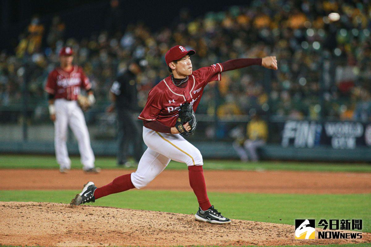 ▲樂天桃猿投手陳冠宇，上半季恐怕回不來了。（圖／記者葉政勳攝 ）