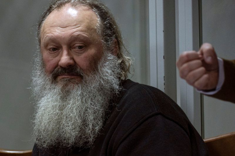 ▲烏克蘭正教會主教巴夫洛（Metropolitan Pavlo）遭居家監禁。（圖／美聯社／達志影像）