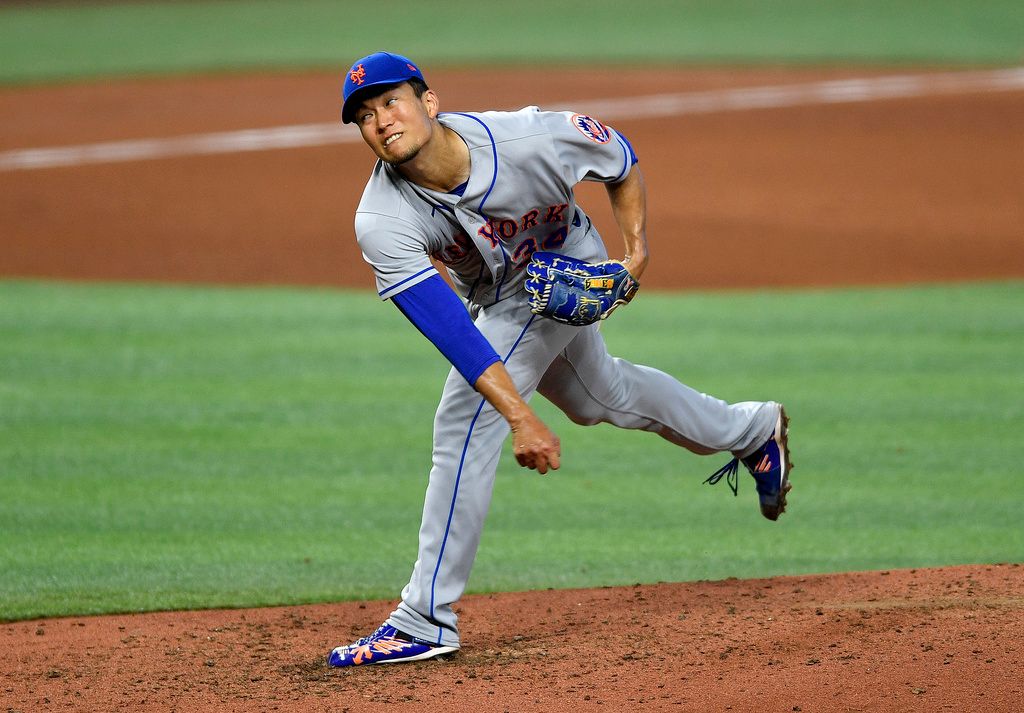 ▲大都會日籍強投千賀滉大大聯盟初登板飆8K失一分奪首勝（圖／美聯社／達志影像）