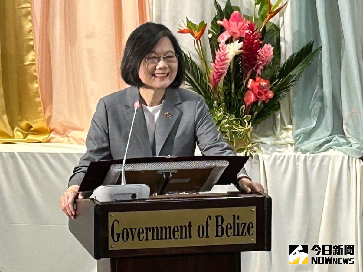 ▲總統蔡英文明天將會晤美國眾議院議長麥卡錫，北京則揚言「堅決回擊」。資料照。（圖／記者黃宣尹攝，2023.04.03）