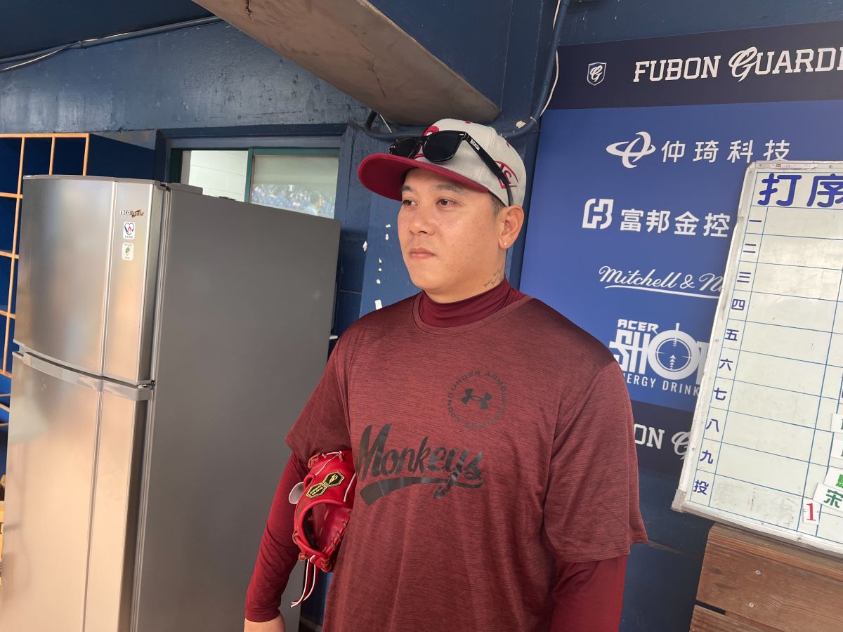 ▲樂天桃猿投手陳鴻文明(5)將先發戰富邦悍將（圖／記者簡名杉攝）