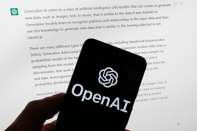 ▲金融時報與OpenAI達成協議，將提供新聞內容訓練ChatGPT。（圖／美聯社／達志影像）