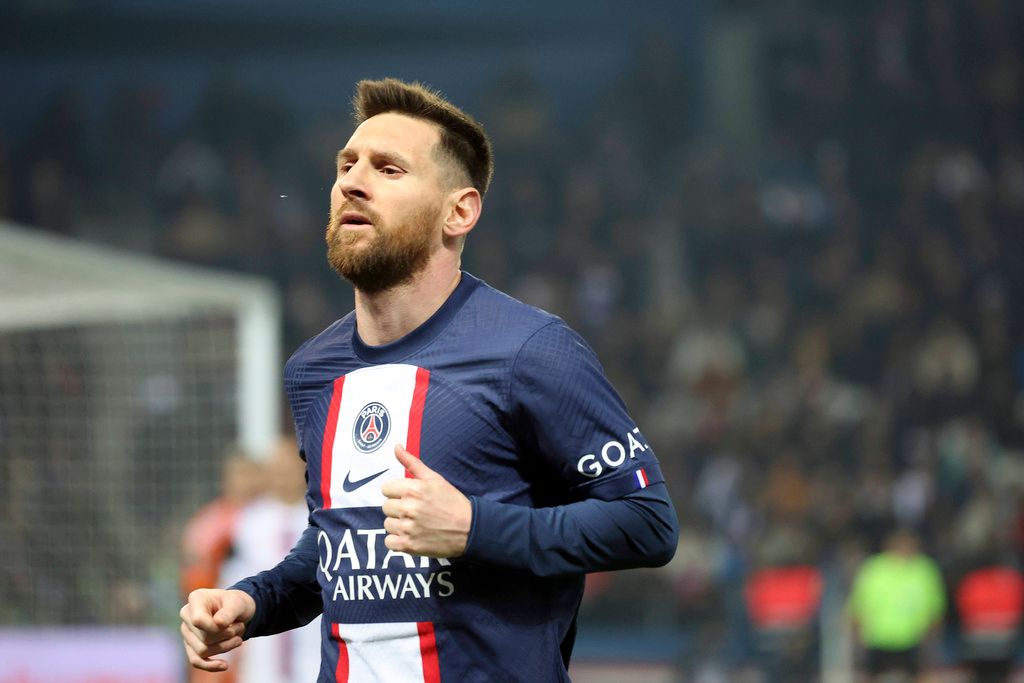 ▲梅西(Lionel Messi)可能會離開巴黎聖日耳曼(PSG)。（圖／美聯社／達志影像）
