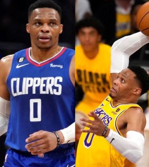 季中轉戰快艇的Russell Westbrook,今天將首度對決老東家湖人。(圖/美聯社/達志影像) ▲季中轉戰快艇的Russell Westbrook,今天將首度對決老東家湖人。(圖/美聯社/達志影像)