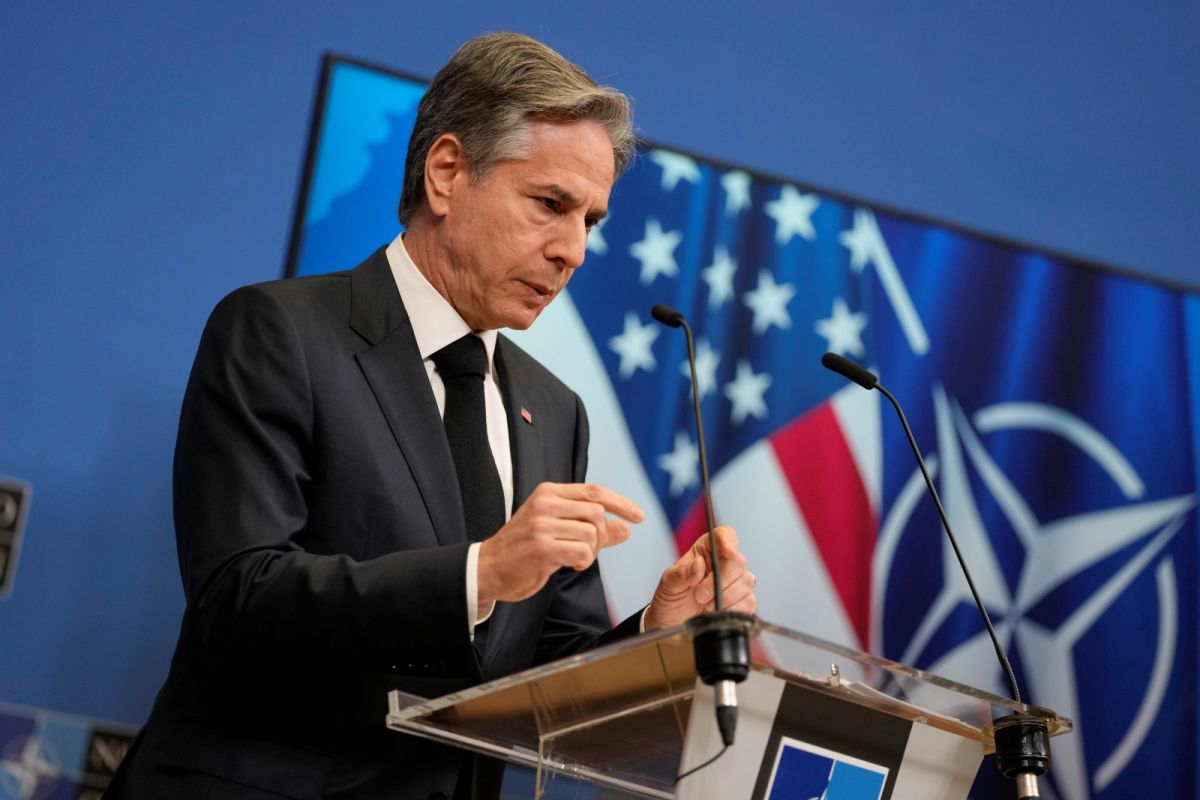 ▲美國國務卿布林肯（Antony Blinken）下週將造訪北大西洋公約組織（NATO）新成員國芬蘭，屆時將發表演說支持烏克蘭對抗俄羅斯入侵。資料照。（圖／美聯社／達志影像）