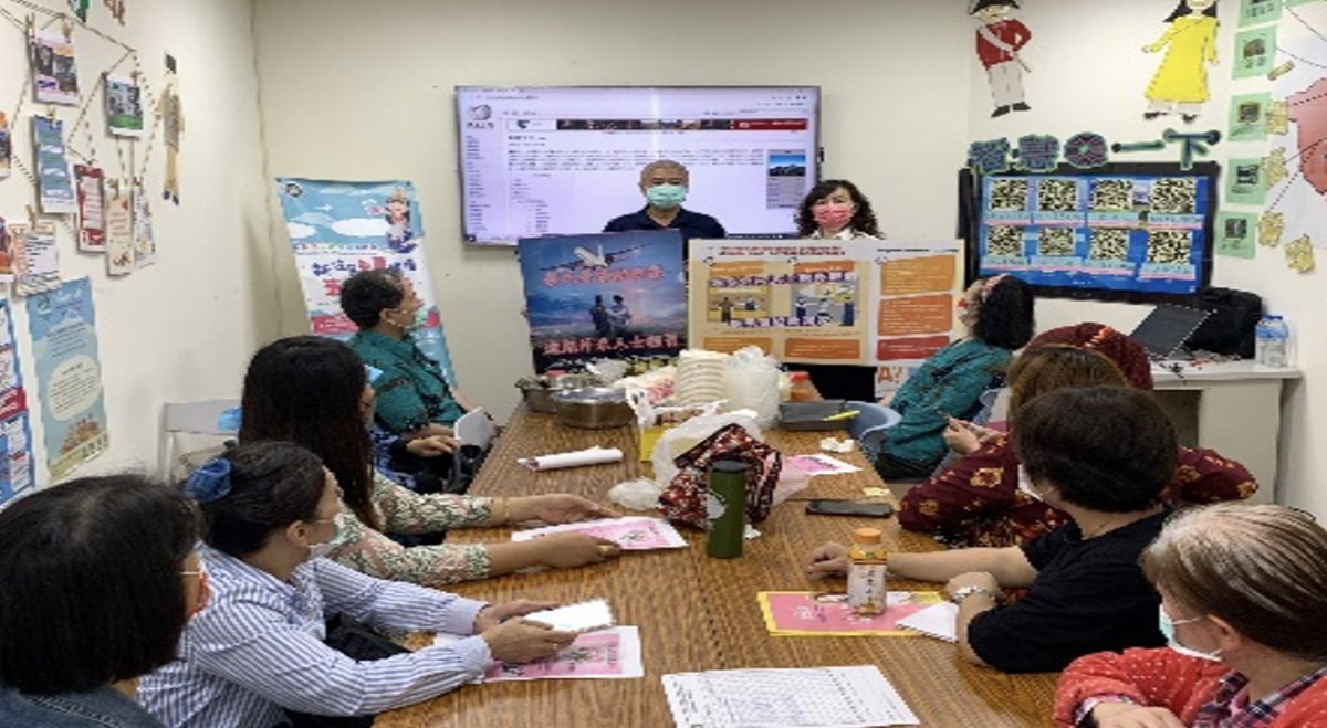 ▲基隆移民署大力宣導「擴大自行到案專案」。（圖／移民署）