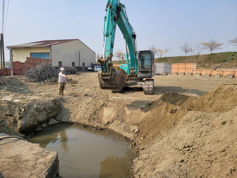 ▲為解決高市湖內大湖地區淹水問題，高市水利局推動湖內大湖地區抽水站工程，工程預計113年底完工。（圖／高市府水利局提供）