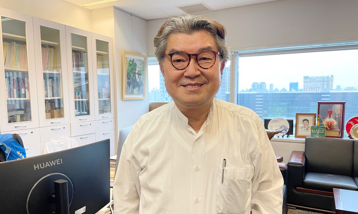 ▲李中認為，盧秀燕比北部特定人物更受到中間選民和泛藍支持者認同。（圖／李中提供，2023.04.06）