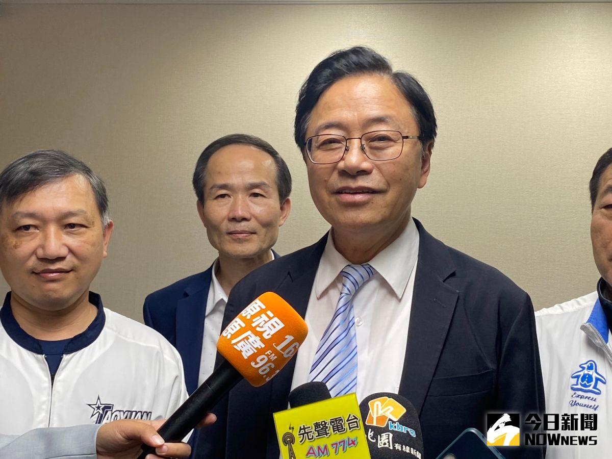 ▲談到上任100天的感想，張善政表示，自己從上任後每一天沒有一分鐘浪費掉，都在想說怎麼樣替市民多做一點事情。（圖／記者李春台攝，2023.04.06）