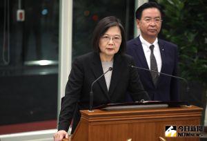 拚外交返國！蔡英文：台灣守護民主決心獲得夥伴支持

