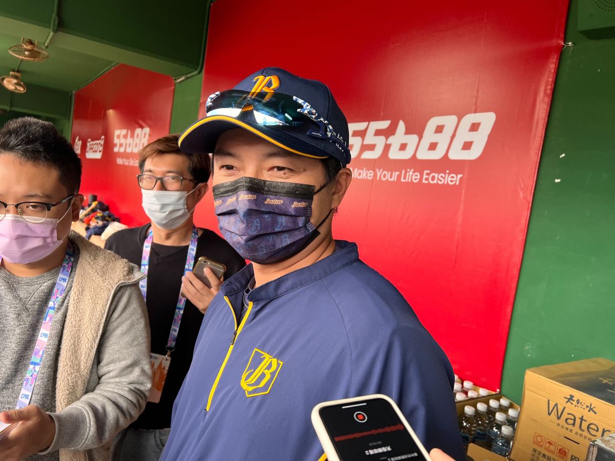 ▲中信兄弟總教練林威助（圖／記者簡名杉攝）