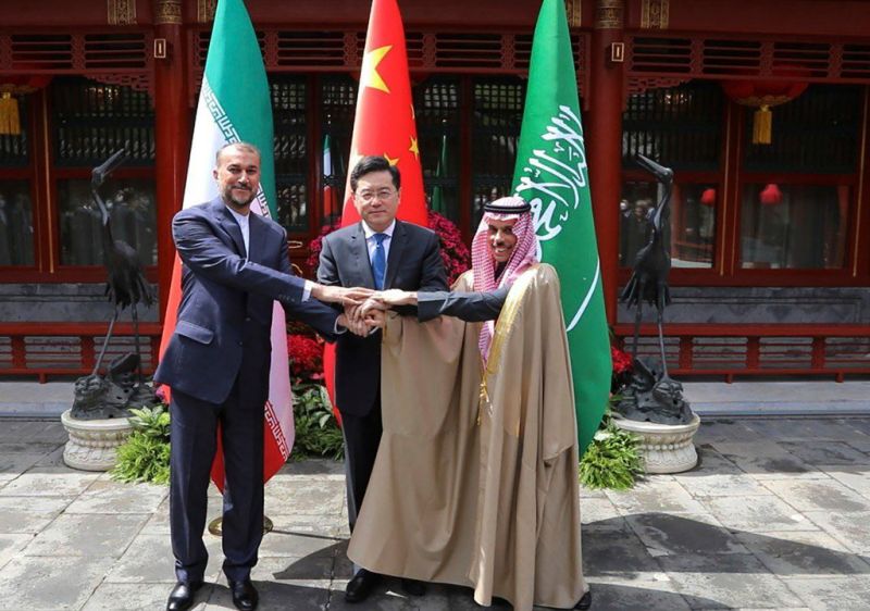 ▲在中國居間下，沙烏地與伊朗同意恢復2016年中斷的外交關係。資料照。（圖／美聯社／達志影像）