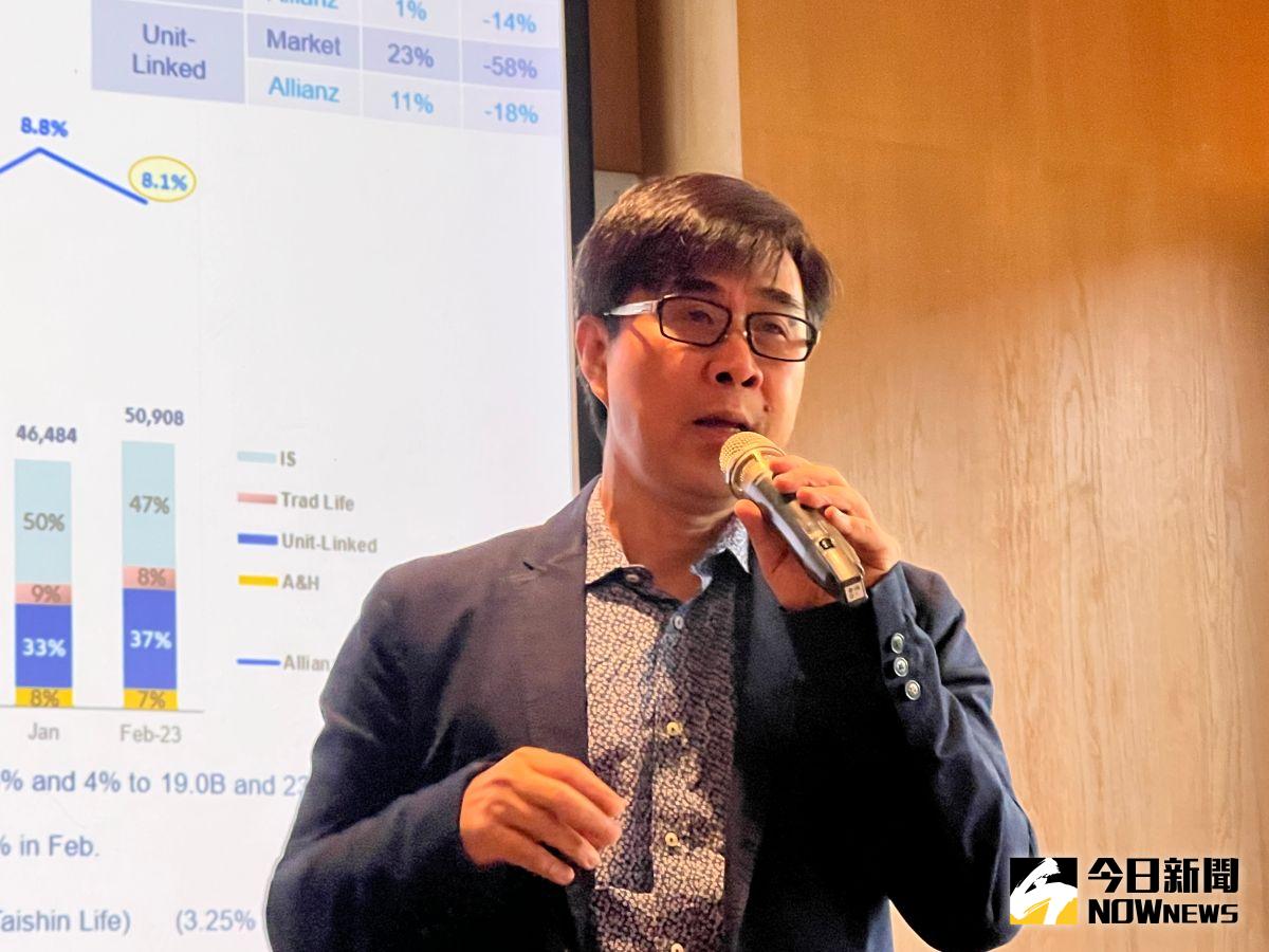 ▲安聯人壽總經理林順才。（圖／記者顏真真攝）