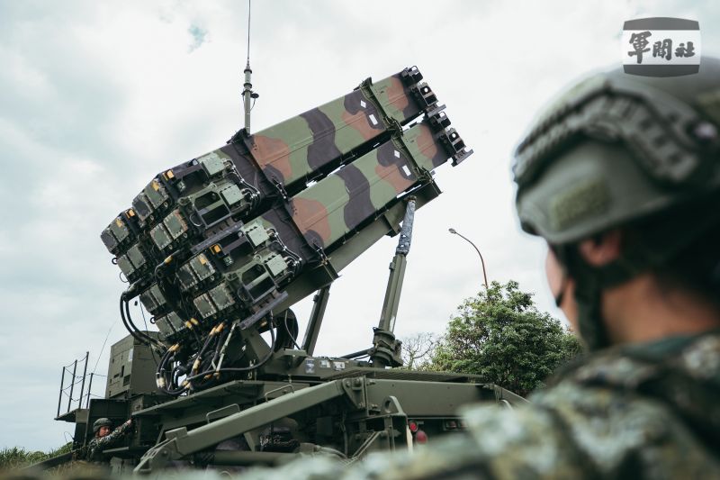 ▲共軍連3天環台軍演,國軍運用愛國者飛彈優異反彈能力,強化防空及突發狀況應處。(圖/軍聞社提供)