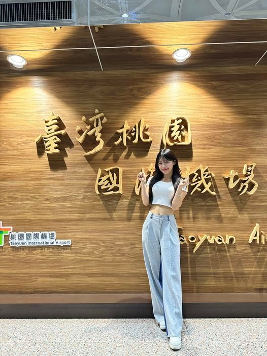 ▲李多慧今天已經抵達台灣桃園國際機場，行程有待樂天桃猿球團公布。（圖／翻攝Rakuten Girls FB）