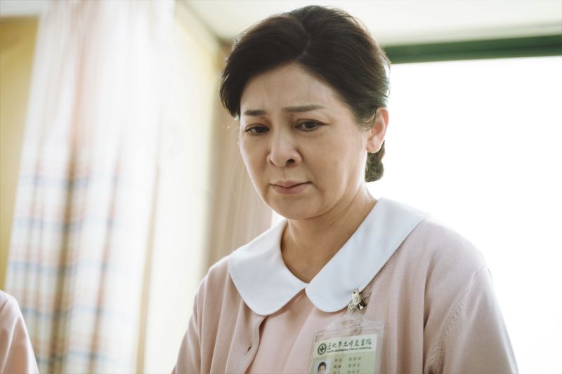 ▲王彩樺在《和平歸來》飾演染疫護理長，「離死亡很近」。（圖／公視）