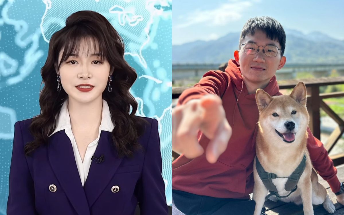 ▲《眼球中央電視台》停播，主播眼肉芽（圖左）對此表示跟視網膜（圖右）形同分手。（圖／眼肉芽IG、視網膜臉書）