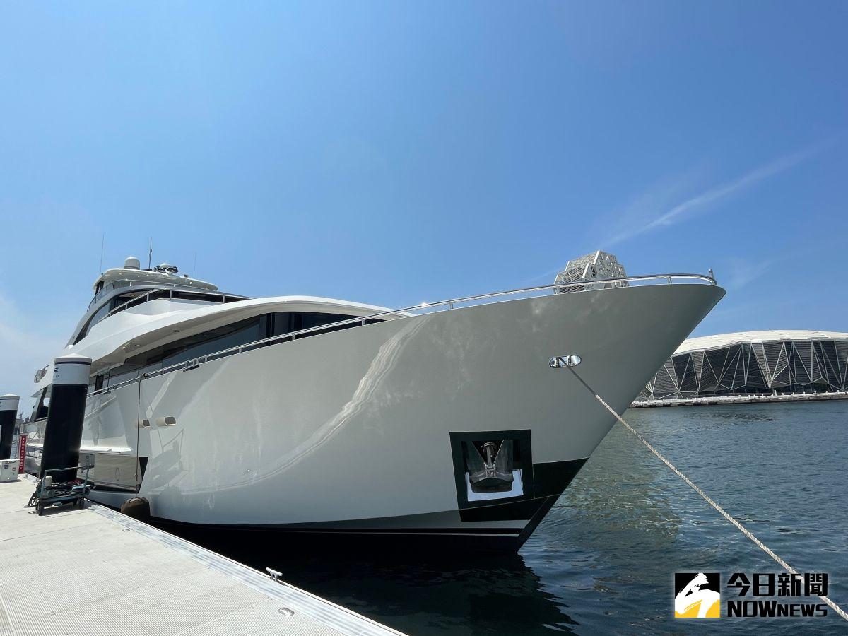 ▲東哥遊艇市場規模僅次於義大利兩個品牌，但同等級船型售價可高於同業10至20%。（圖／記者黃仁杰攝）