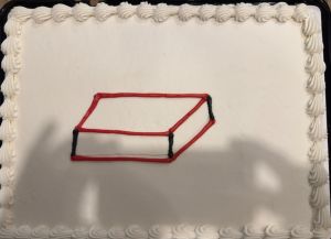 ▲原PO在好市多訂製的客製化蛋糕成品出爐。（圖／Reddit）