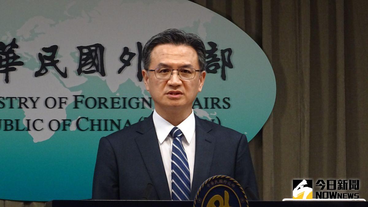 ▲中美洲議會推過排台納中提案，外交部發言人劉永健宣布退出中美洲議會。（圖／記者呂炯昌攝）