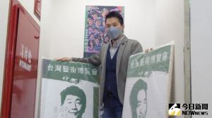 何志偉 ▲民進黨立委何志偉棄置前衛福部部長陳時中的砂畫像,引發黨內風暴。(資料照/記者呂炯昌攝)