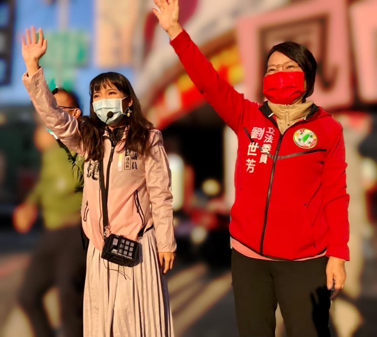 ▲黃捷感謝劉世芳在罷免時的情義相挺。（圖／翻攝自黃捷臉書）