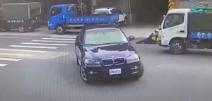遇攔檢不停！通緝犯駕駛BMW猛撞警員　昨深夜宜蘭落網
