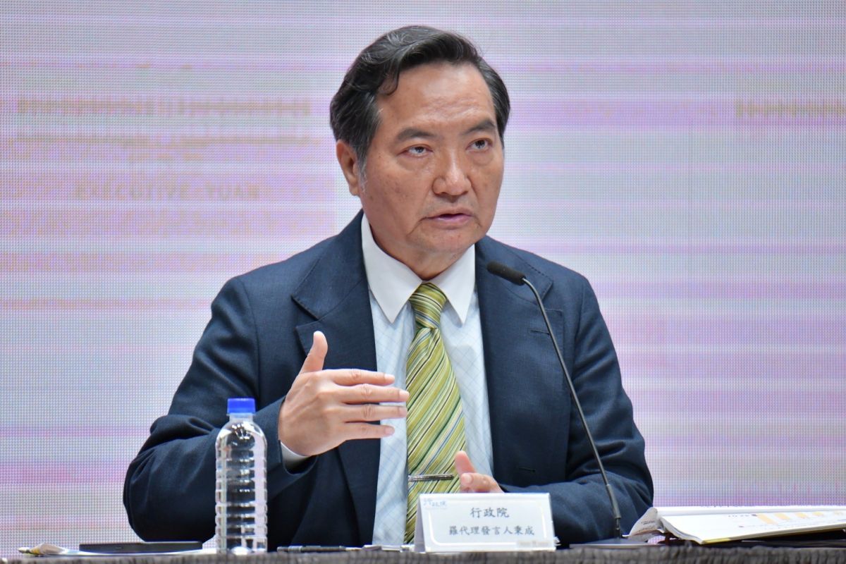 ▲行政院代理發言人羅秉成今天表示，衛福部與疾管署正在做相關盤點跟規劃，近期向行政院長陳建仁報告後，將對外說明。（圖／行政院提供）