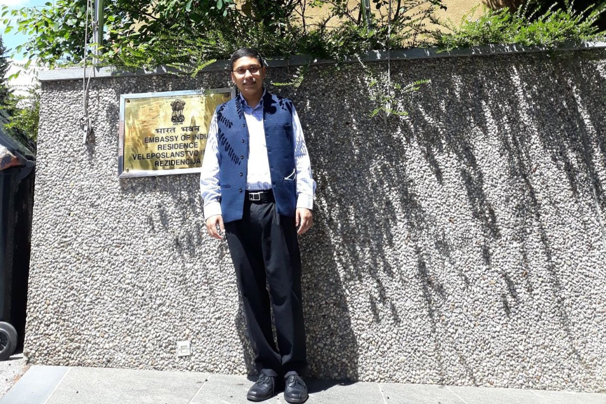 ▲對於中國環台軍演，印度外交部發言人巴格奇（Arindam Bagchi）回應，印度對南海情勢的立場相當清楚，對最近的事態發展「沒有立即性的評論」。（圖／翻攝自@abagchimea的推特）